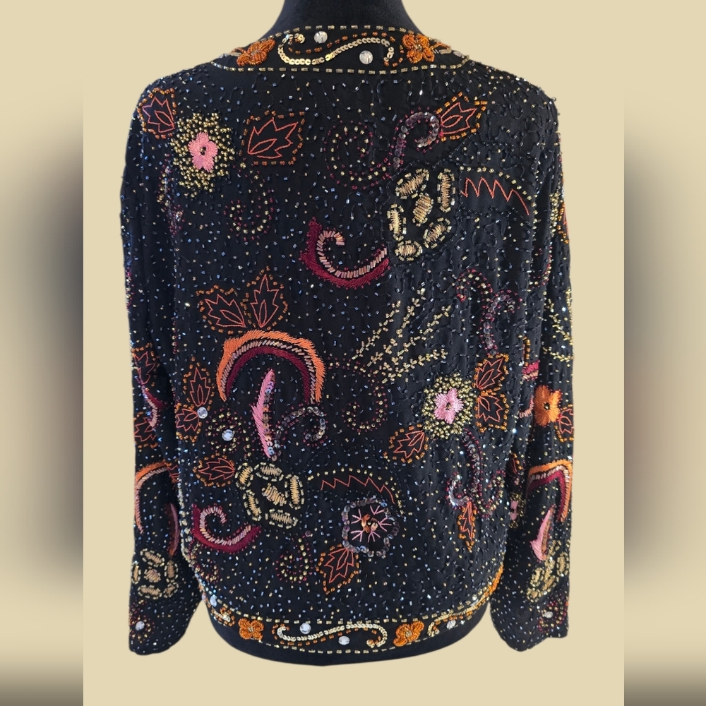 Indigo Moon Evening Jacket Large - image 2